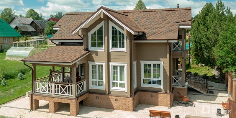 Дом из клееного бруса по проекту \"Прага-мини v.2\" Фото 35